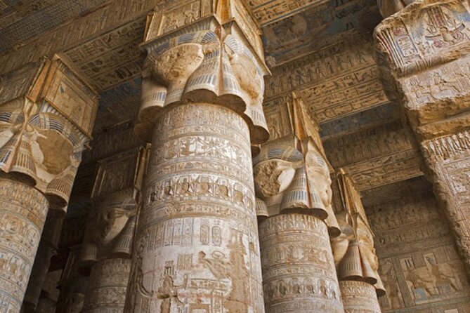 Private Guided Day Trip to Dendara and Abydos Temples With Felucca From Luxor - Exploring Dendera Temple