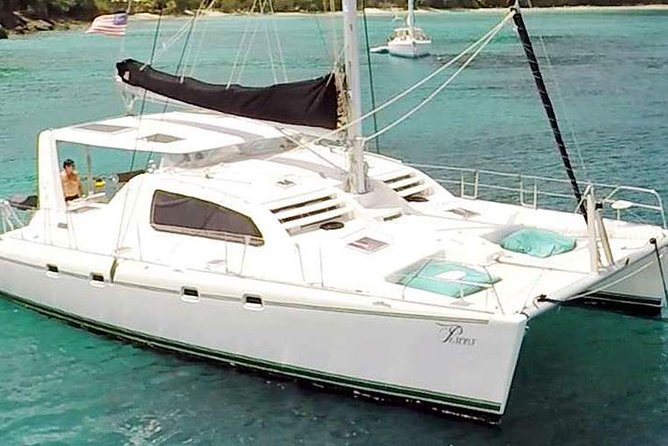 Private Luxury Catamaran Yacht. Full or Half Day Charter - Sail, Beach, Snorkel. - Exploring the Islands