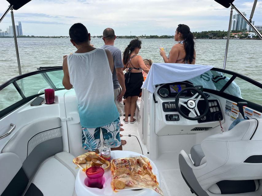 Private Star Island or Sandbar Boat Charter - Partying at Haulover Sandbar