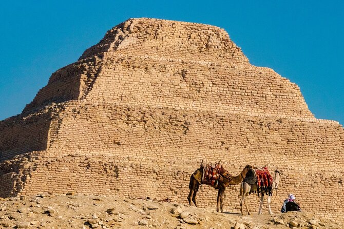 Private Tour to Giza Pyramids Sphinx Memphis and Saqqara - Camel Riding Options