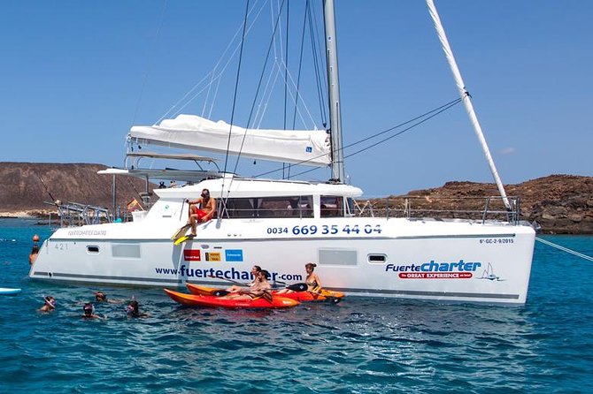 Private Trips to Lobos Island in Catamaran Lagoon 421 - Sailing on the Catamaran