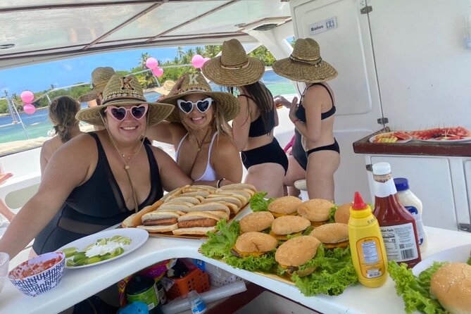 Private VIP Catamaran Party Boat Punta Cana Bavaro - Relaxing at the Beach