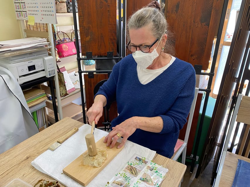 Private Workshop - Handmade Traditional Japanese Paper, Ueno - Experience Details