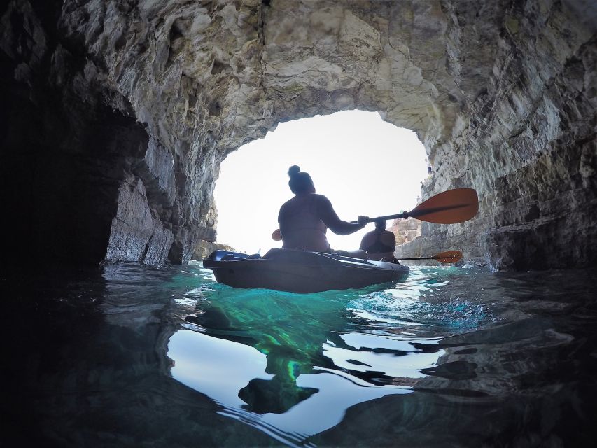 Pula: Big Blue Cave Kayak Tour, Snorkeling and Cliff Jumping - Pricing and Booking Information