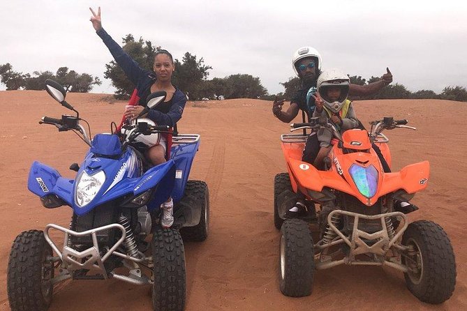 Quad Adventure - in Agadir, Dunes, Forest, BEACH - Pickup and Logistics