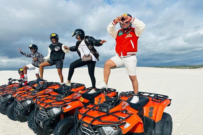 Quad Bike in the Atlantis Sand Dunes Cape Town - Included and Not Included