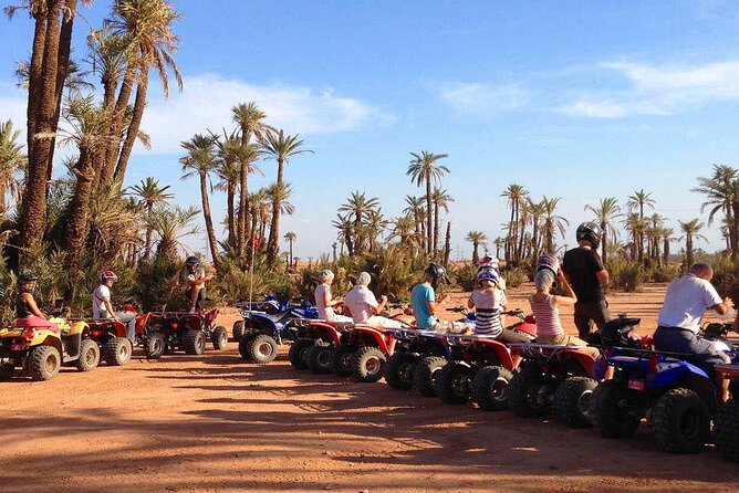 Quad Bike Ride Palm Grove Desert of Marrakech Mountain Bike - Marrakech Mountain Biking Excursion