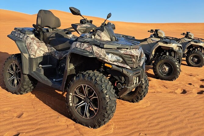 Quad Bike Ride-Sand Boarding -Camel Trekking- Private Experience - Inclusions