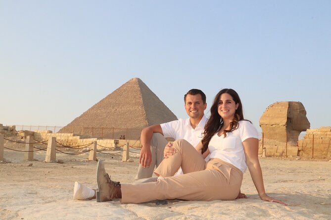 Quad in the Pyramids Desert - Panoramic Views of the Pyramids and Sphinx