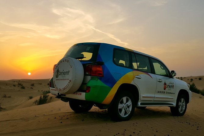 Red Dune Desert Safari,Camp Activities, BBQ Dinner, Live Show & Quad Bike Drive - Camel Farm Visit