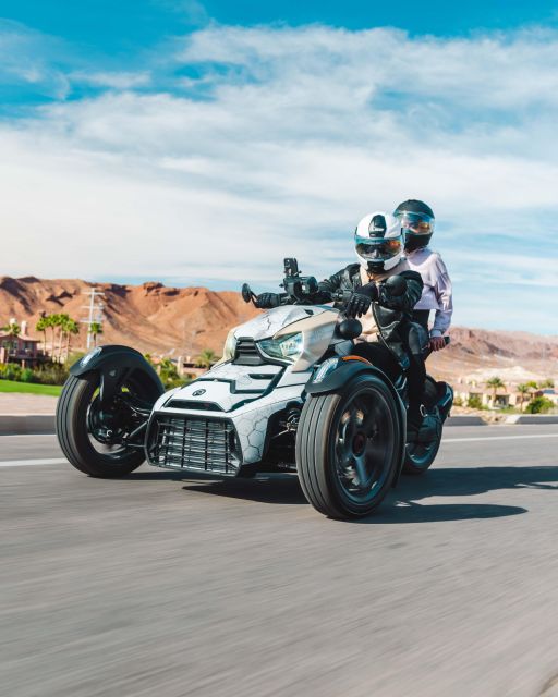 Red Rock Canyon: Self-Guided Trike Tour on a CanAm Ryker! - Customized Bluetooth Stereo Experience