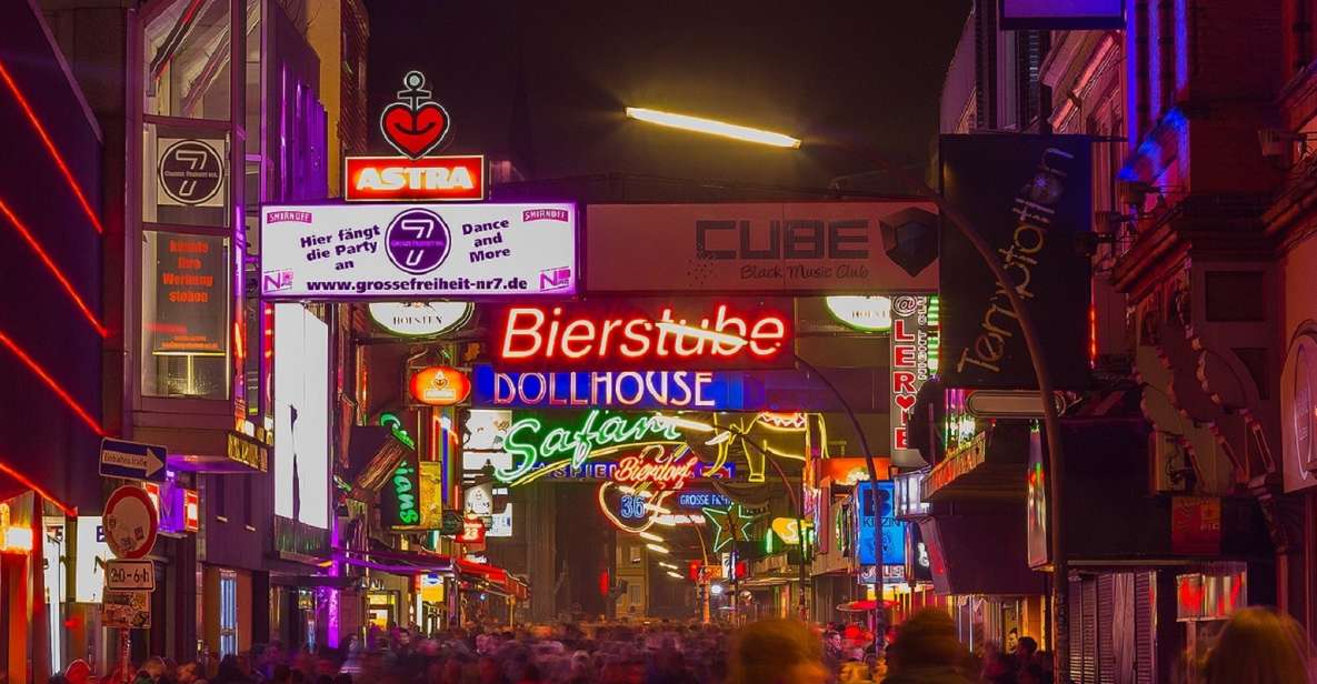 Reeperbahn Tour: Sex, Sin, Parties, and Crime - Glittery Theater World Marvels