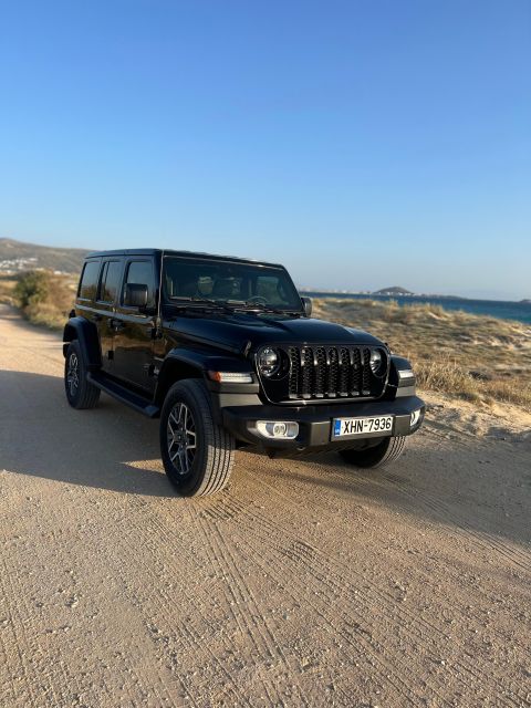 Rent Exclusive Jeep Wrangler 4x4e in Naxos - Jeep Wrangler 4x4e Specifications