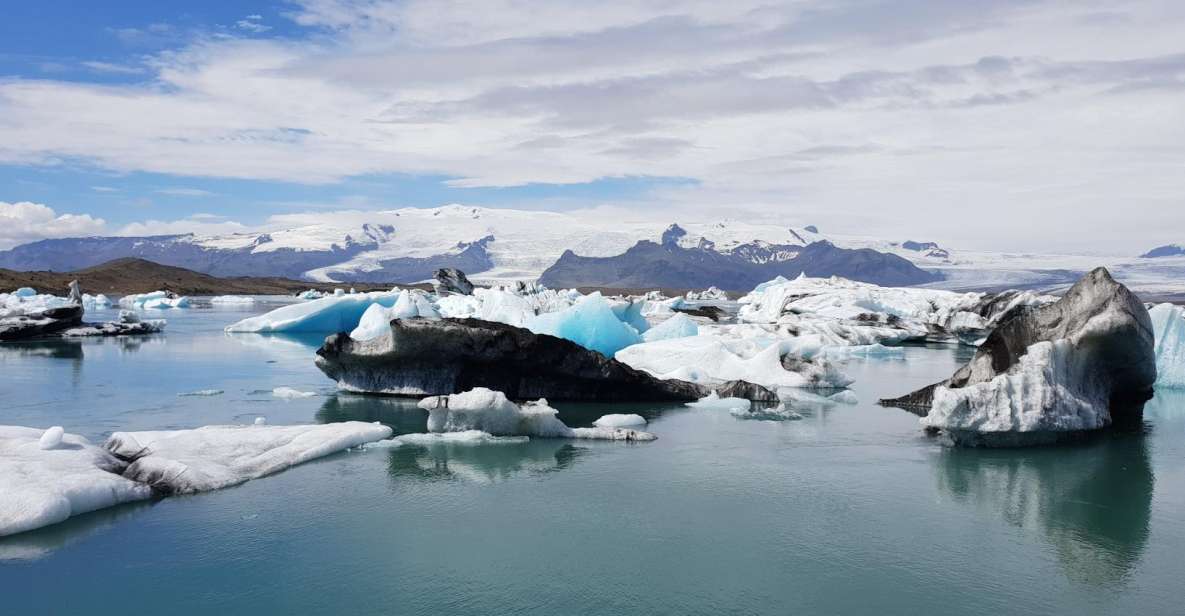 Reykjavik: 2-Day Tour With Icebergs, Glaciers & Waterfalls - Exploring Glaciers and Lava Fields