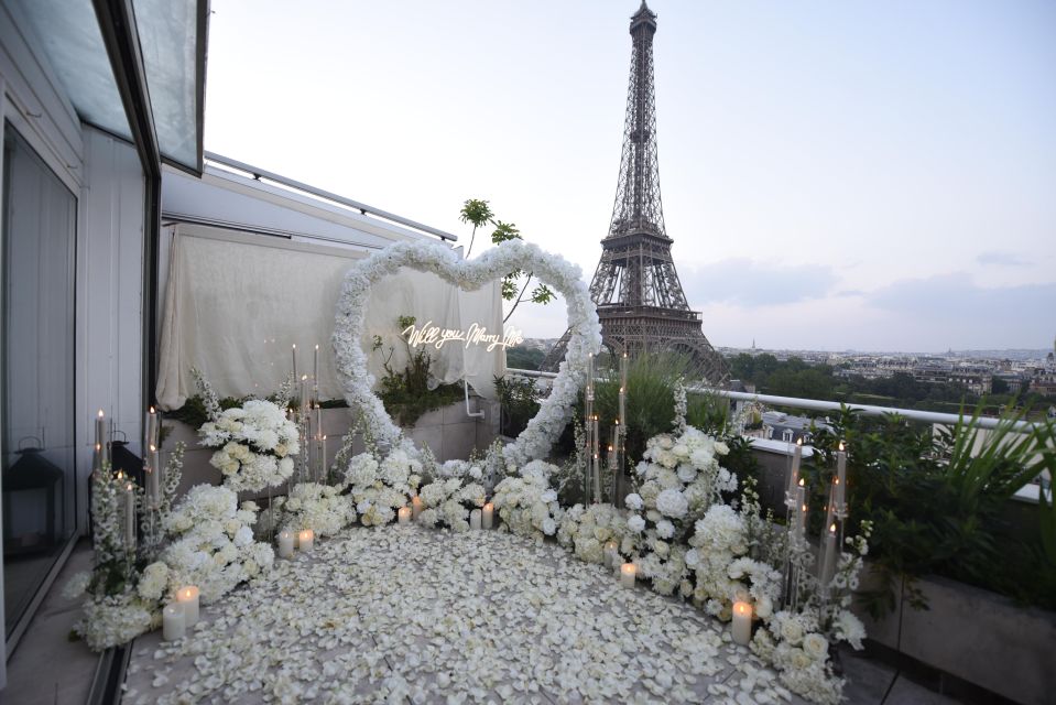 Romantic Eiffel Proposal on Enchanted Private Terrace - Pricing and Booking Details