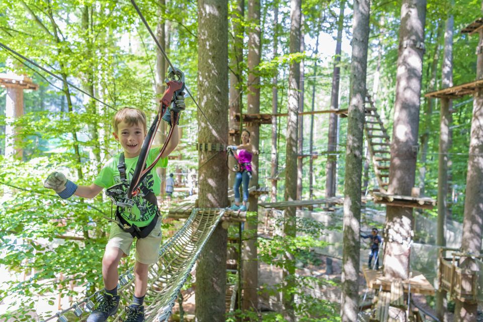 Rope Park Interlaken: Climbing Adventure With Entry Ticket - Safety and Supervision