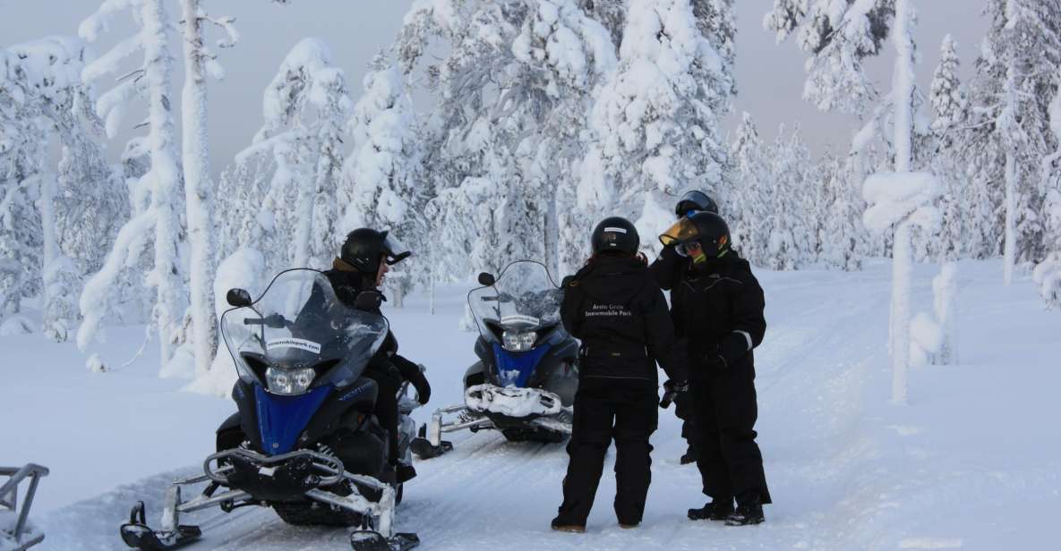 Rovaniemi: Husky & Reindeer Farm Visit With Snowmobile Ride - Snowmobile Ride Through the Arctic