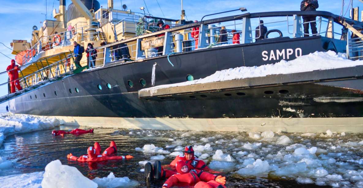 Rovaniemi: Icebreaker Sampo Cruise With Buffet and Ice Float - Cruise Duration and Inclusions