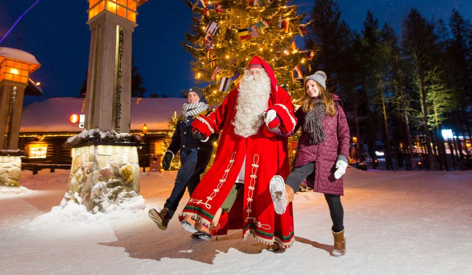 Rovaniemi: Trip to Santa Claus Village With Hotel Transfer - Meeting the Jolly Man Himself