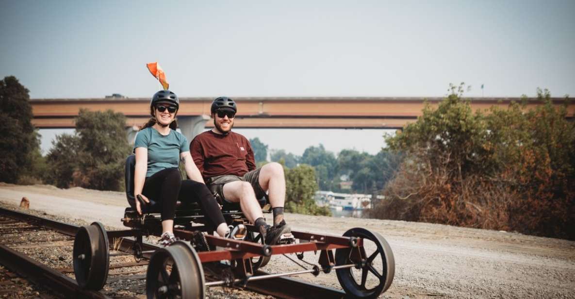 Sacramento: Yolo Countryside Guided Rail Bike Tour - Highlights