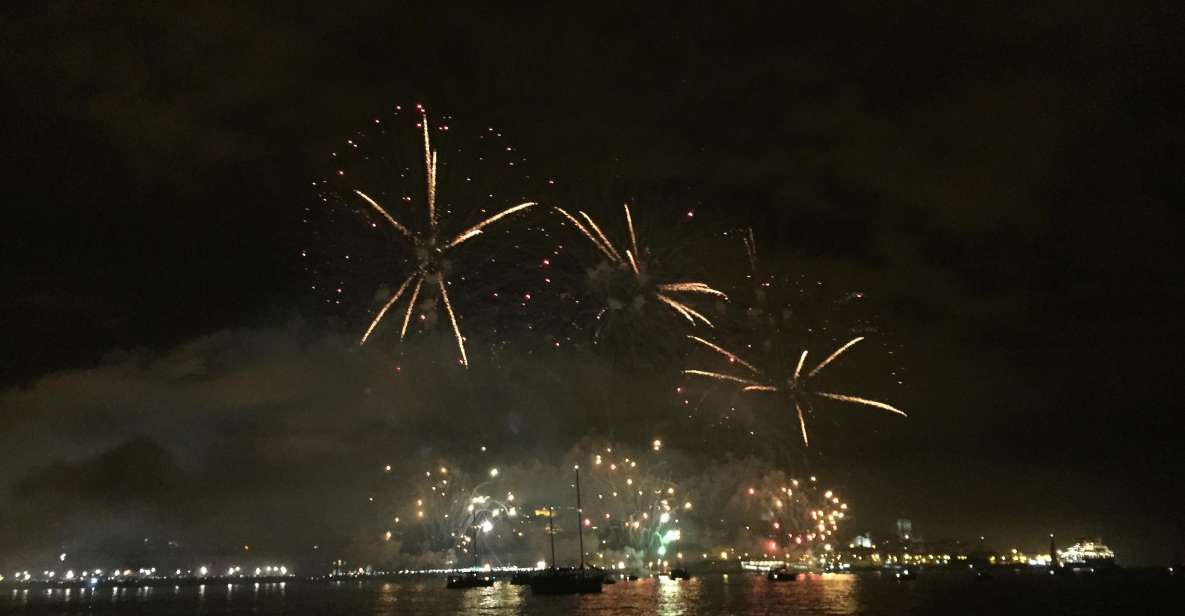 Sail Into 2025: Lisbon Fireworks From the River - Inclusions and Amenities