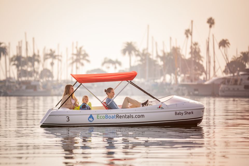 San Diego: San Diego Bay Dog-Friendly Eco Pedal Boat Rentals - Booking Information