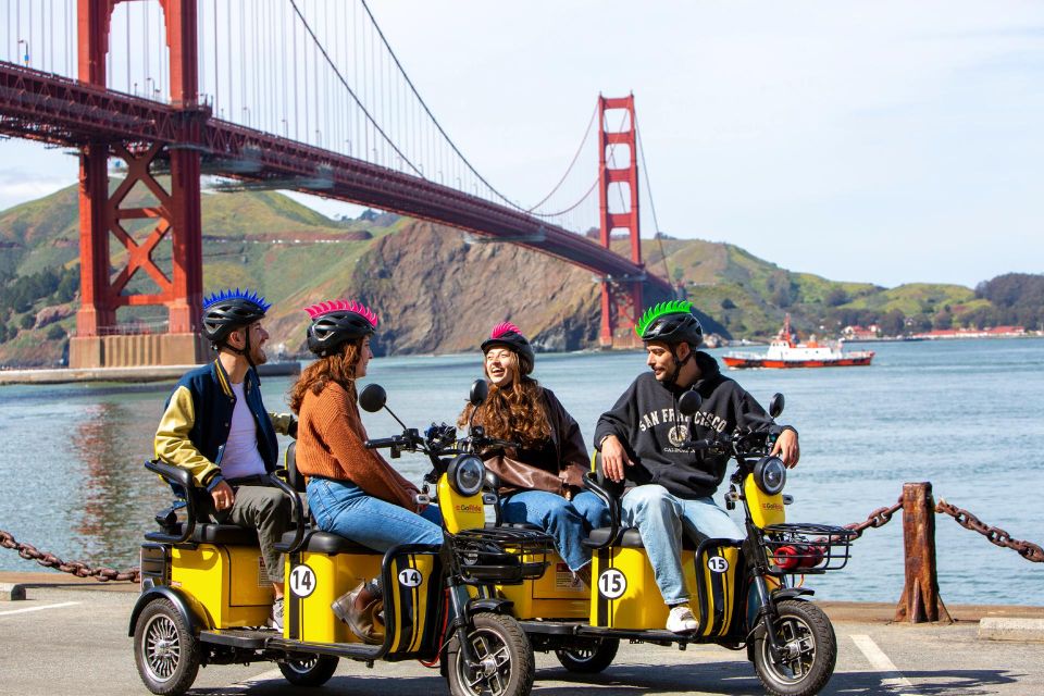 San Francisco: Electric Scooter Rental With GPS Storytelling - Explore Unique Sights