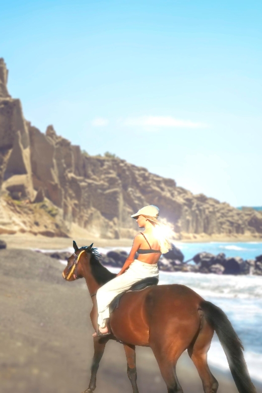 Santorini: 1.5-Hour Horseback Riding Tour on the Beach - Itinerary Details