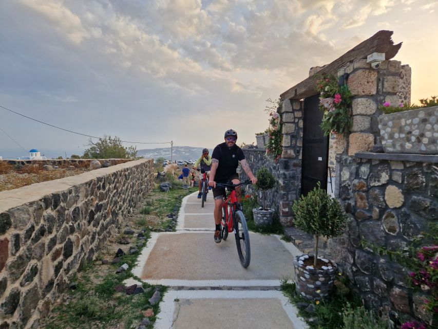 Santorini: E-Bike Sunset Tour Experience - Itinerary Highlights