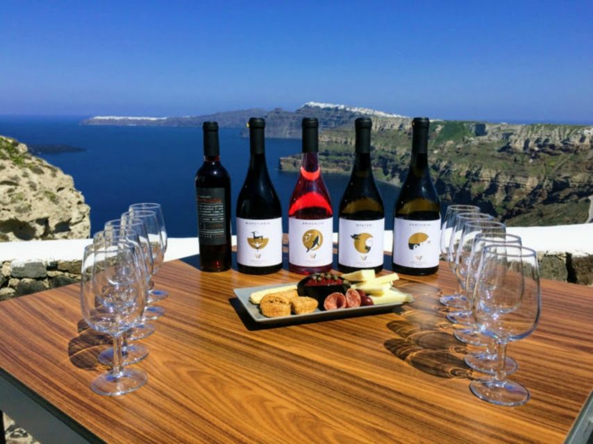 Santorini: Guided Tour to 3 Wineries With Wine Tastings - Winery Visits