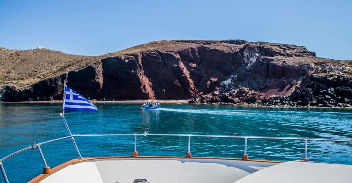 Santorini: Motor Yacht Day Cruise With 5-Course Lunch - Experience Highlights