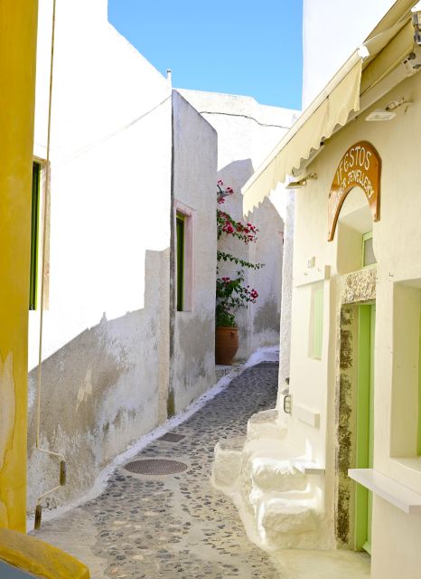 Santorini: Pyrgos and Megalochori Villages With Wine Tasting - Pickup and Drop-off