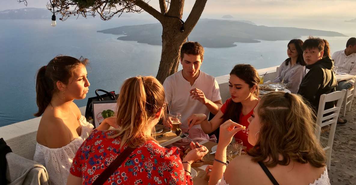 Santorini: Sunset Walking Tour With Local Food and Drinks - Tour Highlights