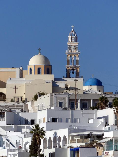 Santorini Tour : Oia, Black Beach, and Pyrgos Half-Day Tour - Itinerary Highlights