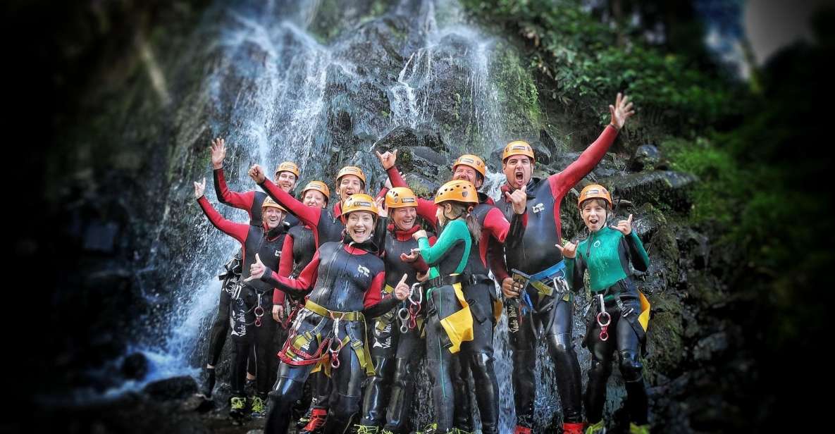 Sao Miguel: Caldeiroes Canyoning Experience - Exciting Activities in the Canyon