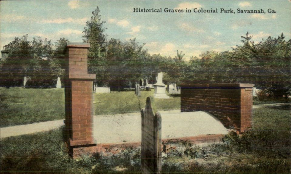 Savannah: Colonial Park Cemetery Guided Tour - Historical Significance