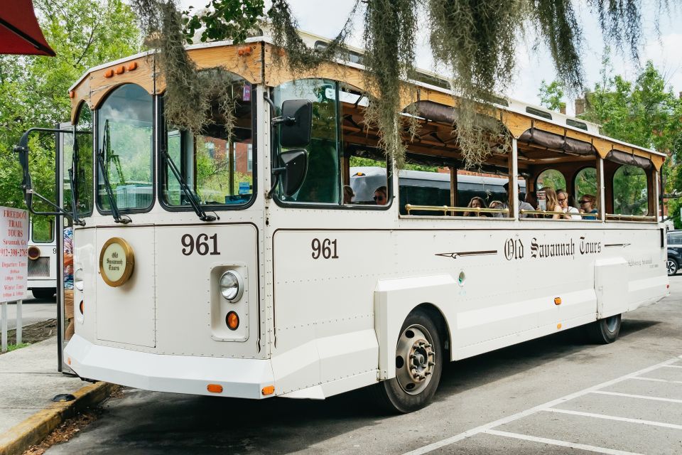 Savannah: History and Sightseeing Trolley Tour - Historical Experience