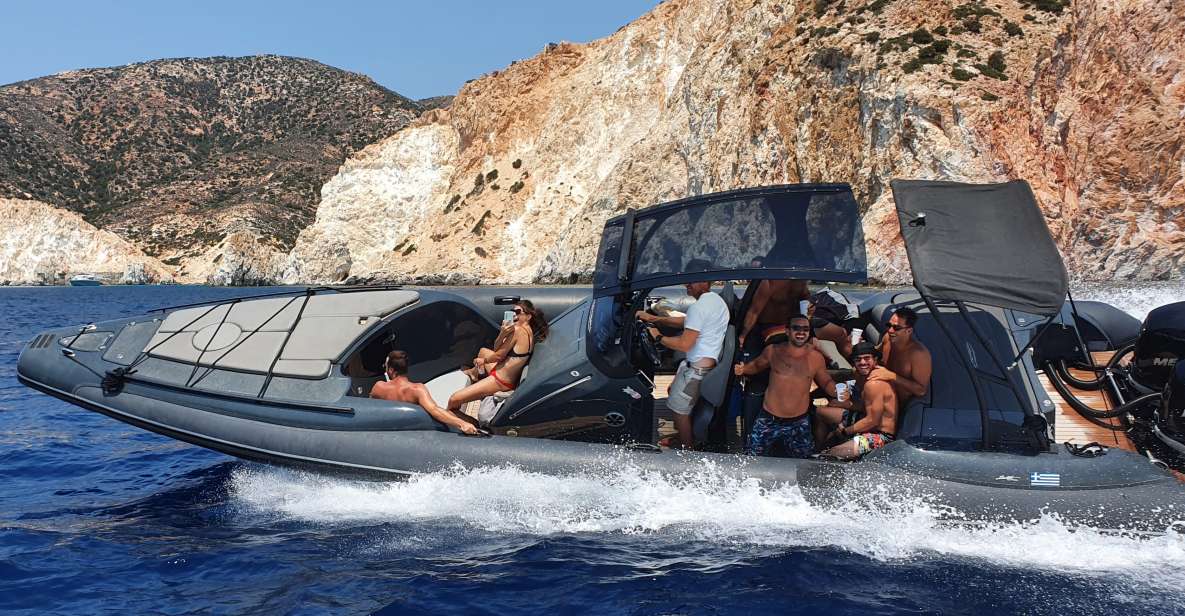 Serifos: Private RIB Cruise With Swim Stops, Snacks & Drinks - Booking and Cancellation