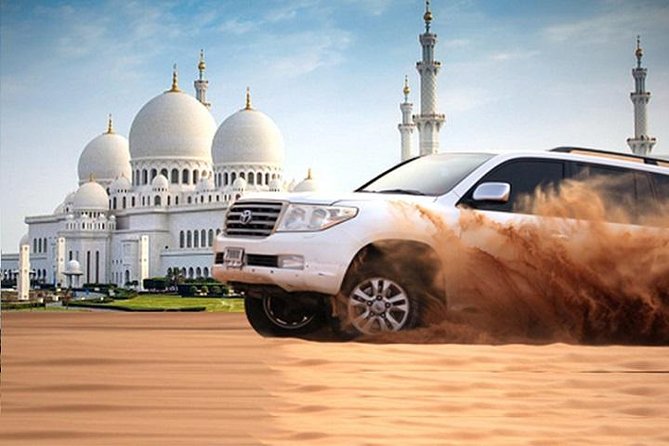 Sheikh Zayed Grand Mosque & Dubai Evening Desert Safari Combo - Transportation and Logistics