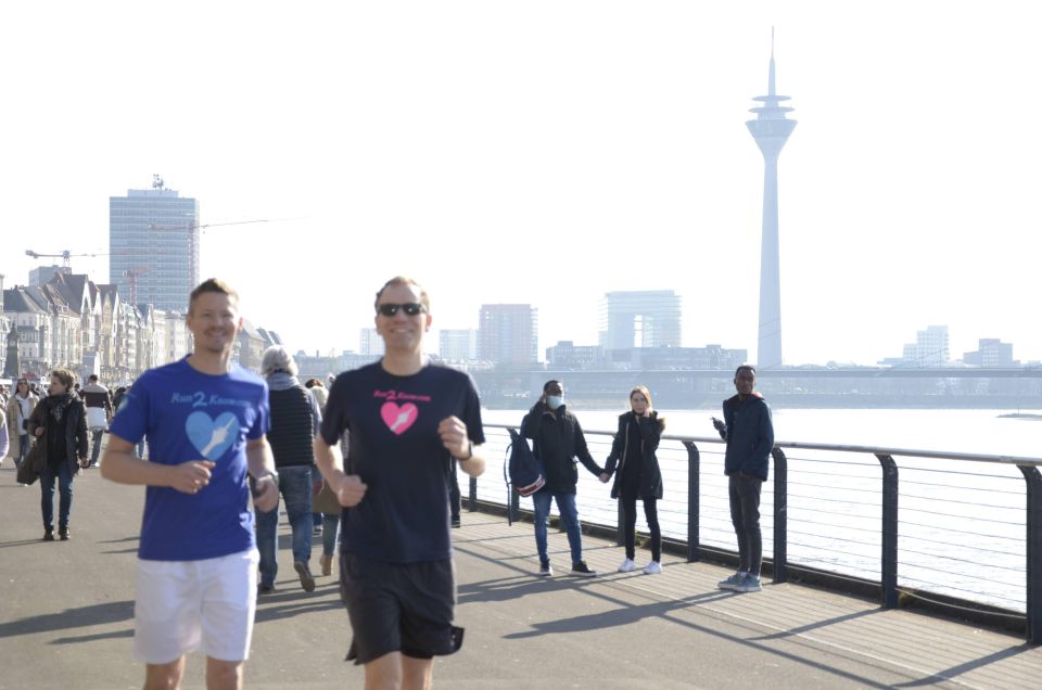 Sightrunning Dusseldorf (Running + Sightseeing) - Exploring the City