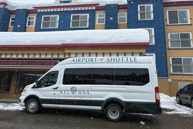 SilverStar Ski Shuttle to the Kelowna Airport - Pickup and Drop-off Locations