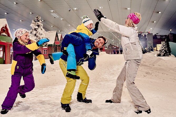 SKI Dubai Entry Passes - Available Skiing and Activities