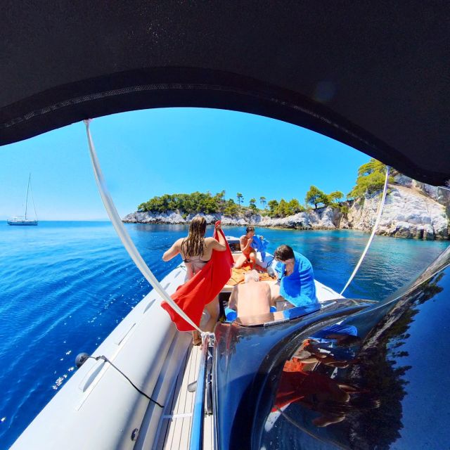 Skiathos: Skopelos Island Private Speed Boat Cruise - Itinerary and Highlights