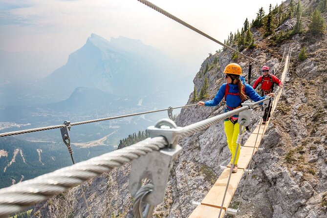 Small-Group Guided via Ferrata Climbing With Banffs Best Views - Age and Fitness Requirements