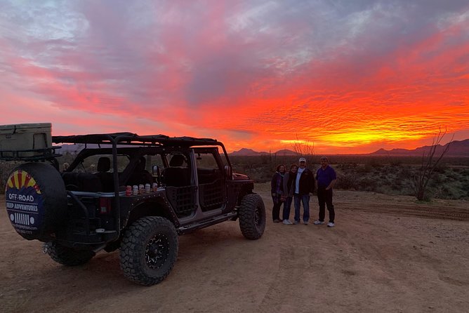 Sonoran Desert Jeep Tour at Sunset - What to Expect