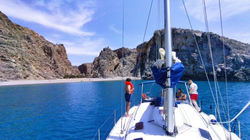 South Crete: Sunset Sailing Full Day Trip With Finger Food - Experience Highlights