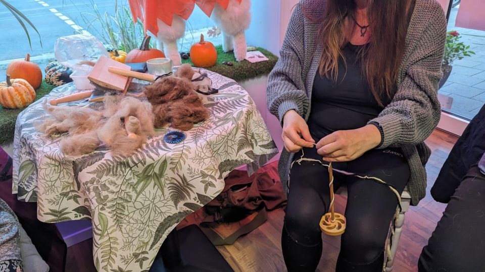 Spin Course With Alpaca Wool - Participant Details