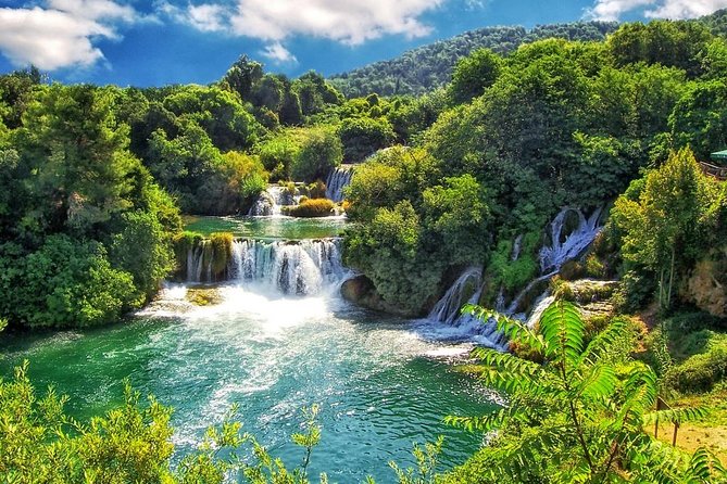 Split: Krka Waterfalls Morning/Afternoon With Boat Cruse, Olive Oil & Wine Taste - Park Entry and Activities