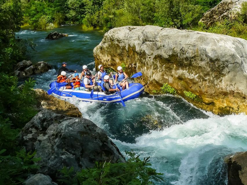 Split/Omiš: Cetina River Rafting With Cliff Jump & Swimming - Experience Highlights