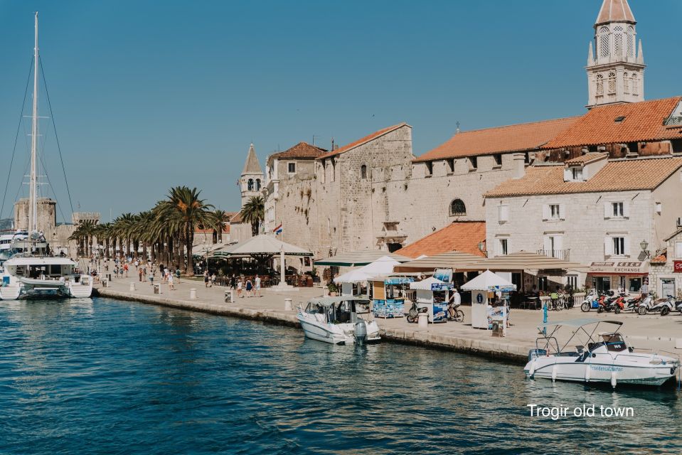 Split & Trogir: Private Blue Lagoon & Wine Tasting Boat Tour - Itinerary Highlights